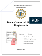 Cancer Del Sistema Respiratorio - Doc