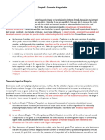 Chapter 6 Economics of Organization