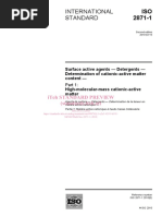 ISO 2271:1989 Anionic Matter Titration | PDF | International ...