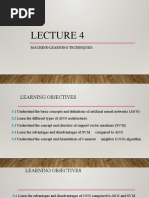 Lecture 4-Machine Learning applications