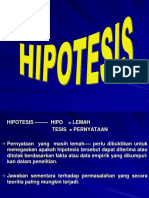 Pert. 2 Hipotesis