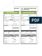 Leave Application Form UCPT