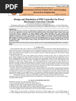 FinalPaperDesign and Simulation of PID Controller For Power Electronics Converter Circuits170541