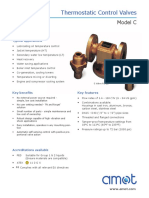 Datasheet C Thermostatic Valve 1213 Rev1