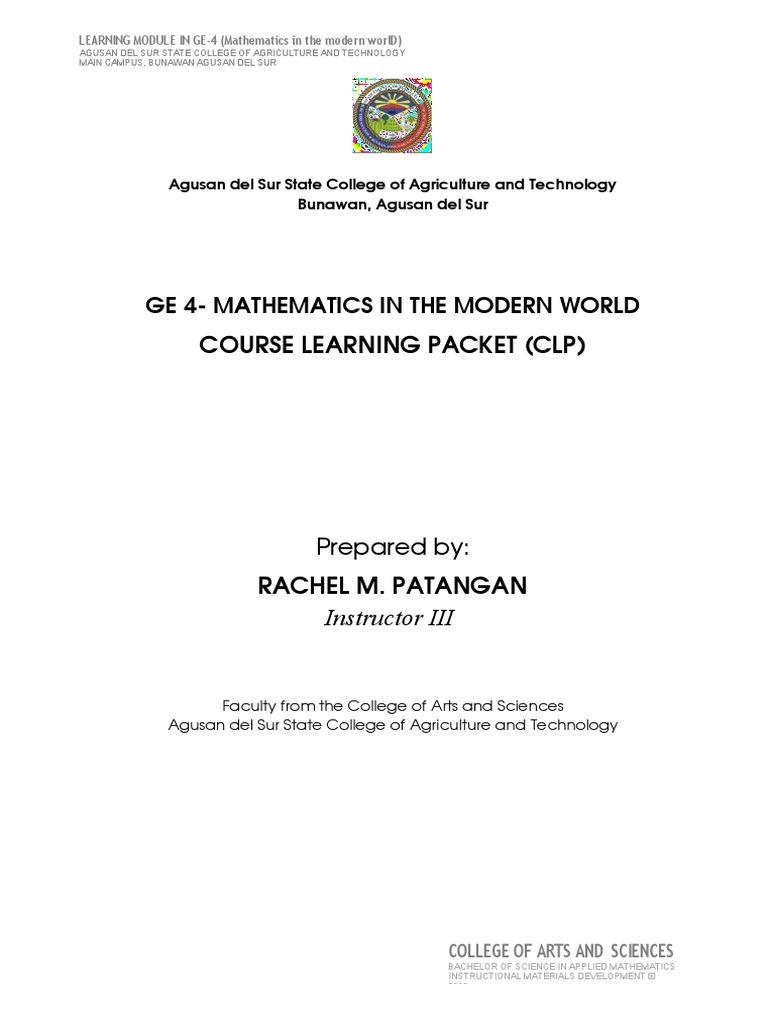 Lesson 5 MMW Maeb | Download Free PDF | Statistics | Level Of Measurement