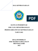 Proposal Kewirausahaan SMKN 9 Sarolangun