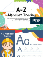 A-Z Alphabet Tracing