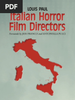 Italian Horror Film Directors - Louis Paul | PDF | Horror Films ...
