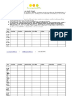 Tracking Your Time With An Audit Chart