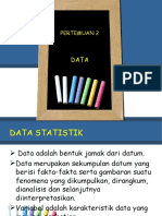 Pertemuan 2, Data