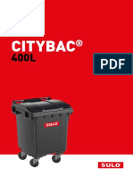 SULO Datasheet Citybac 400 L LA ES