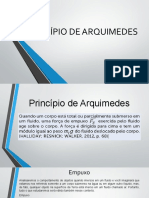 Princípio de Arquimedes