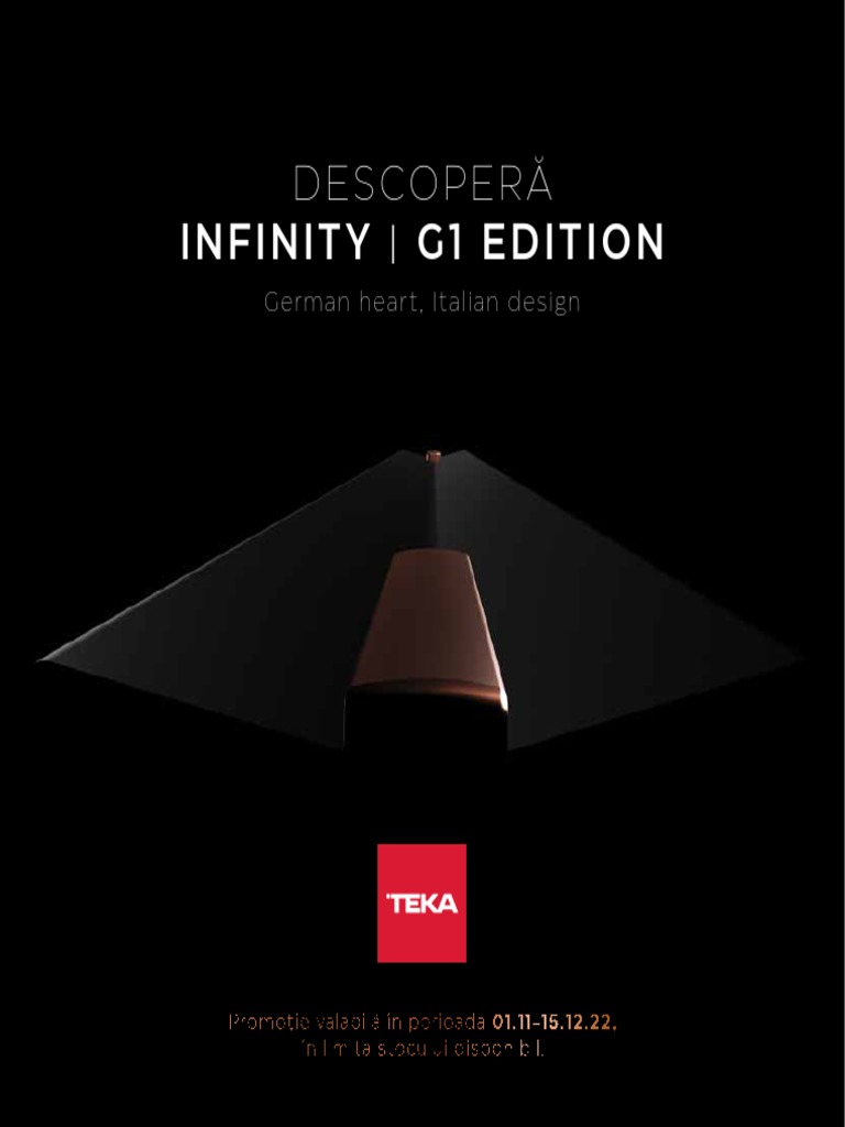 Teka Electrocasnice Modele Noi Infinity G1 | PDF