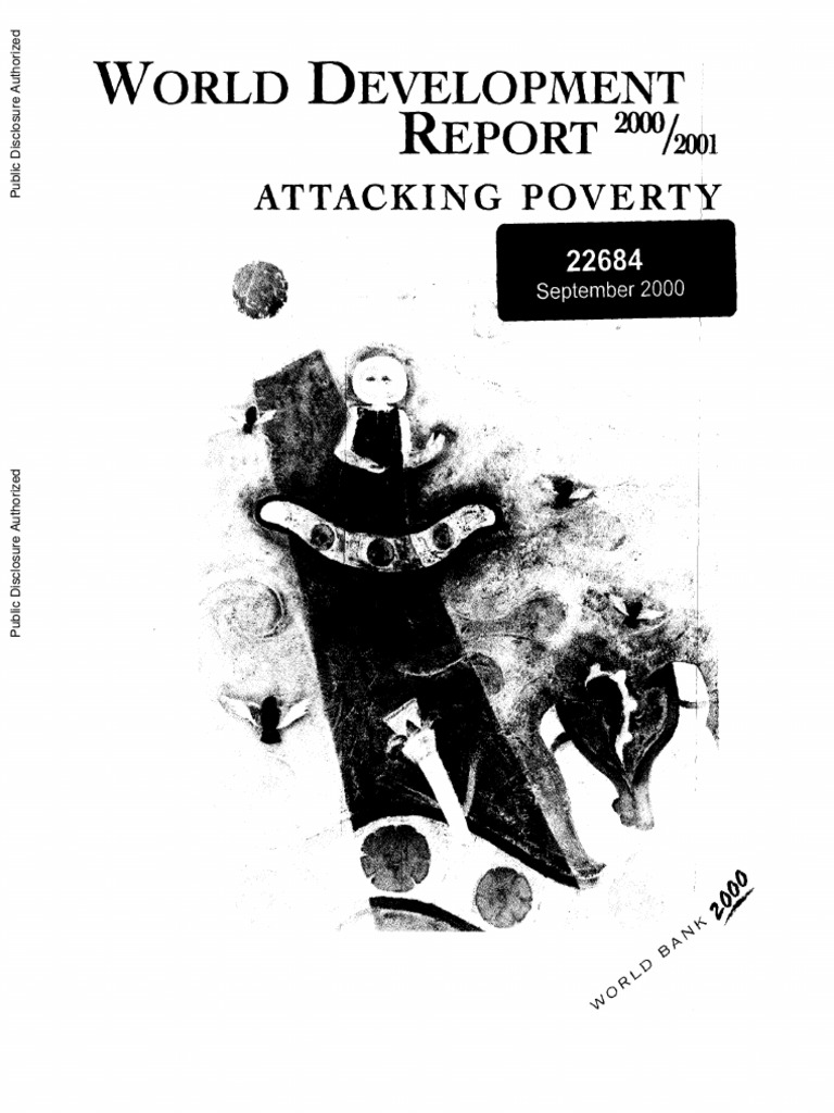 World Development Report 20002001 PDF Poverty Poverty & Homelessness