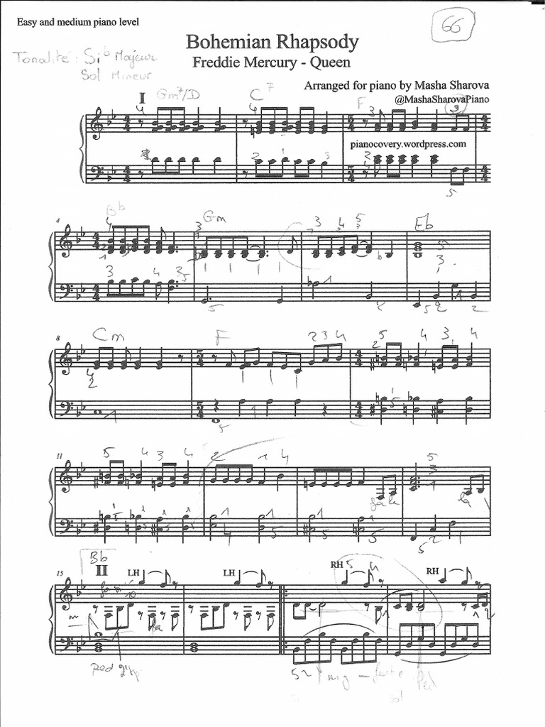Bohemian Rapsody PDF