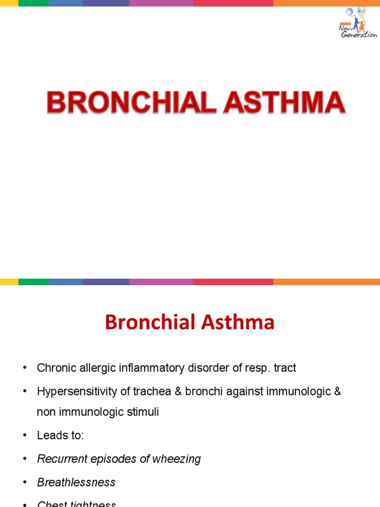 Bronchial Asthma Diagnosis and Management | PDF | Asthma | Cough