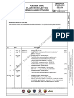 WARNING: This Document Is Part of Harmonized MS.50031: Flexible Vinyl Plastic For Injection Molding and Extrusion