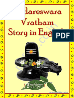 Kedareswara Vratham Story in English