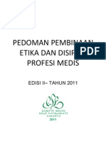 Dody Firmanda 2011 - Komite Medik RSF - Pedoman Pembinaan Etika dan Disiplin Profesi Medis