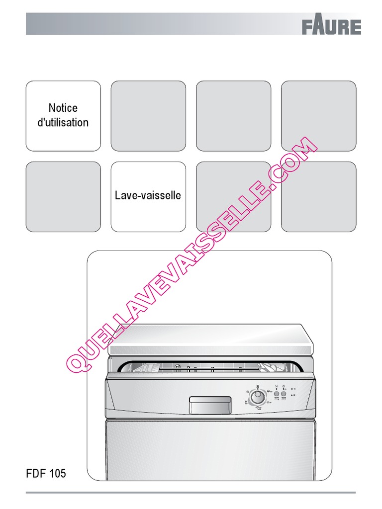 Faure - Panier couverts complet pour lave-vaisselle electrolux - Poignées -  Rue du Commerce