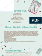 Efedrin HCl tablet