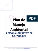 Plan de Manejo Ambiental