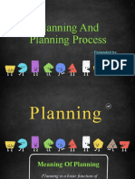 Planning Process Explained