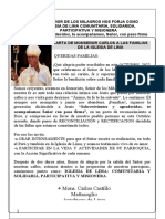 2carta Del SR Arzobispo A Las Familias - Accion Significativa Octubre-1