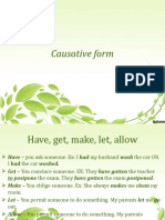 Causative Form Exercises