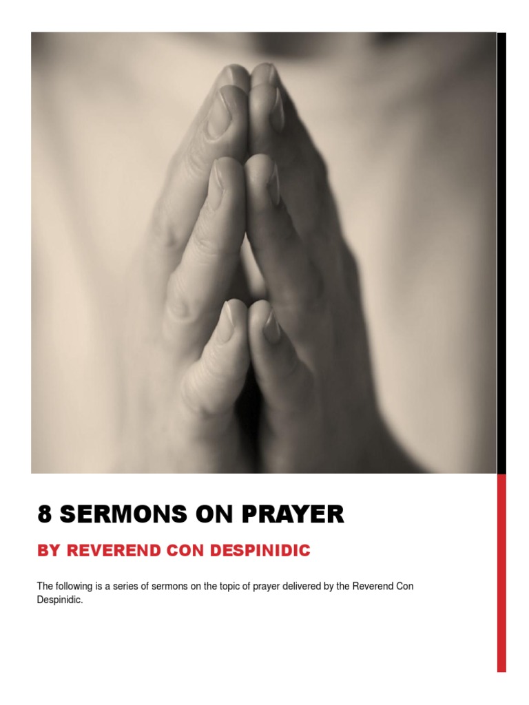 8 Sermons on the Power of Prayer | PDF | Prayer | Jesus