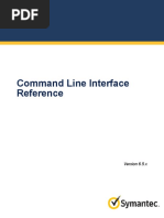 Symantec SGOS 6.5 Command Line Interface