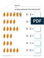 subtracting