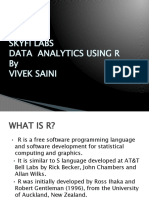 Data Analytics Using R: An Introduction
