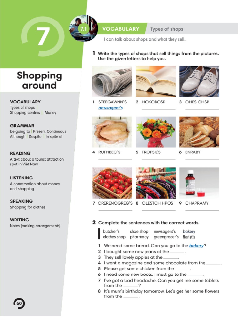 English Discovery 7 - 7 WB | PDF