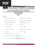 Mathematics Techno Solutions (VI - X) 2016 - 17 Final/IX - Class/IX - Part - I/1. Triganometry