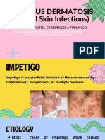 Infectious Dermatosis (Bacterial Skin Infections)