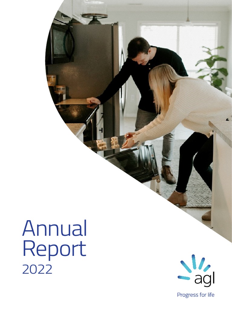 Agl Energy Annual Report 2022 PDF Dividend Low Carbon Economy
