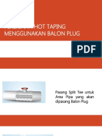 Presentasi Teknis Hot Tap Water Plug