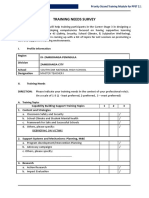 Career Stage 3 - A. TRAINING-NEEDS-SURVEY. - Jomaj