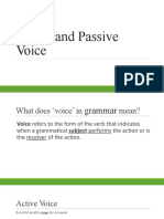 English 7 MELC-based: Active and Passive Voice