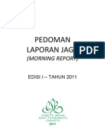 Dody Firmanda 2011 - Komite Medik RSF - Pedoman Laporan Jaga (Morning Report)