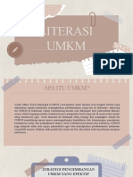 Literasi UMKM Kelompok 1