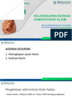 Kelengkapan Berkas Administrasi Klaim