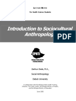 I Am Sharing 'Sociocultural Anthropology' With You