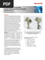 Honeywell Pressure Transmitter STG