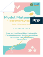 Modul Ajar Teorema Phytagoras Maulida