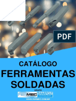 Ferramentas Soldadas: Catálogo completo com especificações e processos