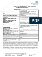 Patient Controlled Analgesia CA2048 v7.1