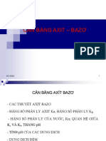 Can Bang Axit-Bazo