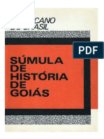 Súmula de História de Goiás - Antônio Americano Do Brasil